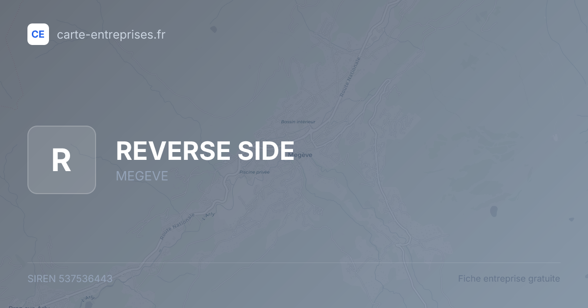 REVERSE SIDE — 537536443 — fiche entreprise