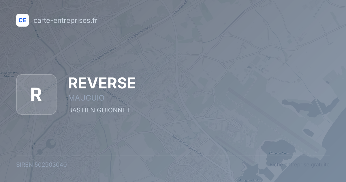 REVERSE — 502903040 — fiche entreprise