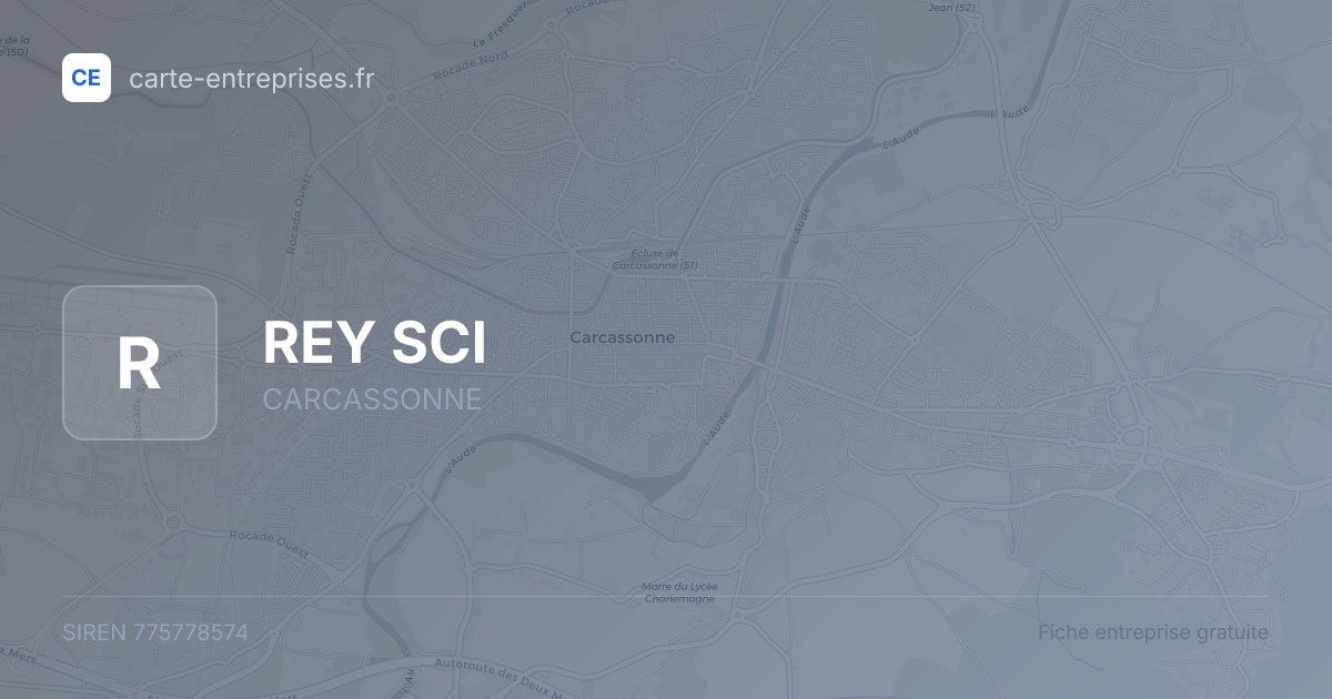 REY SCI — 775778574 — fiche entreprise