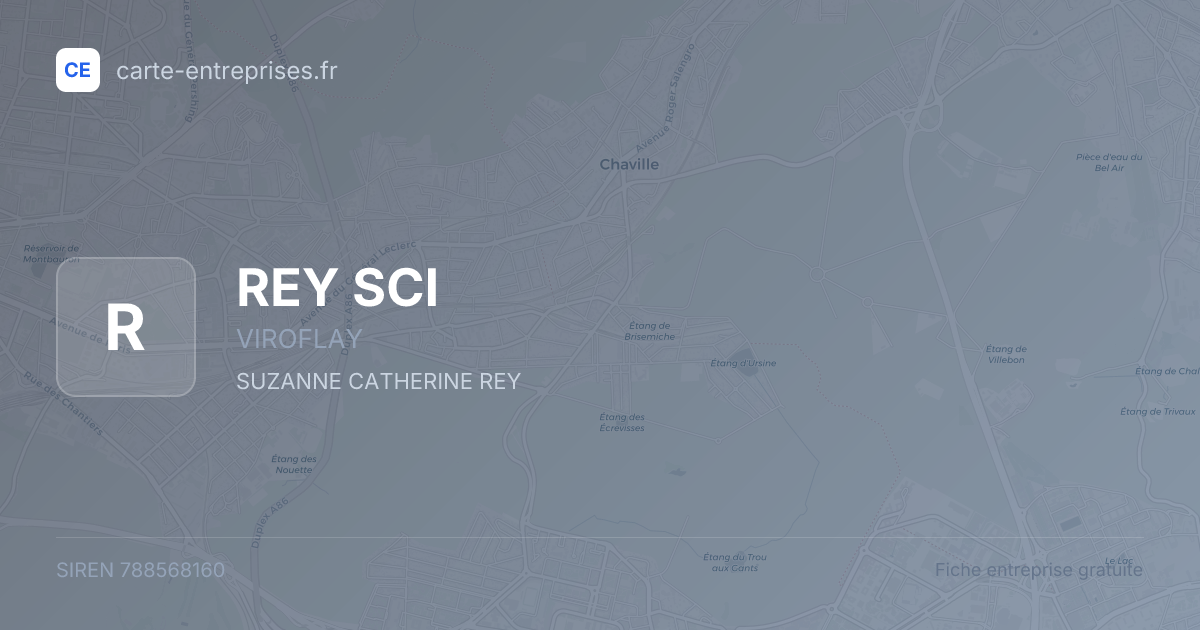 REY SCI — 788568160 — fiche entreprise