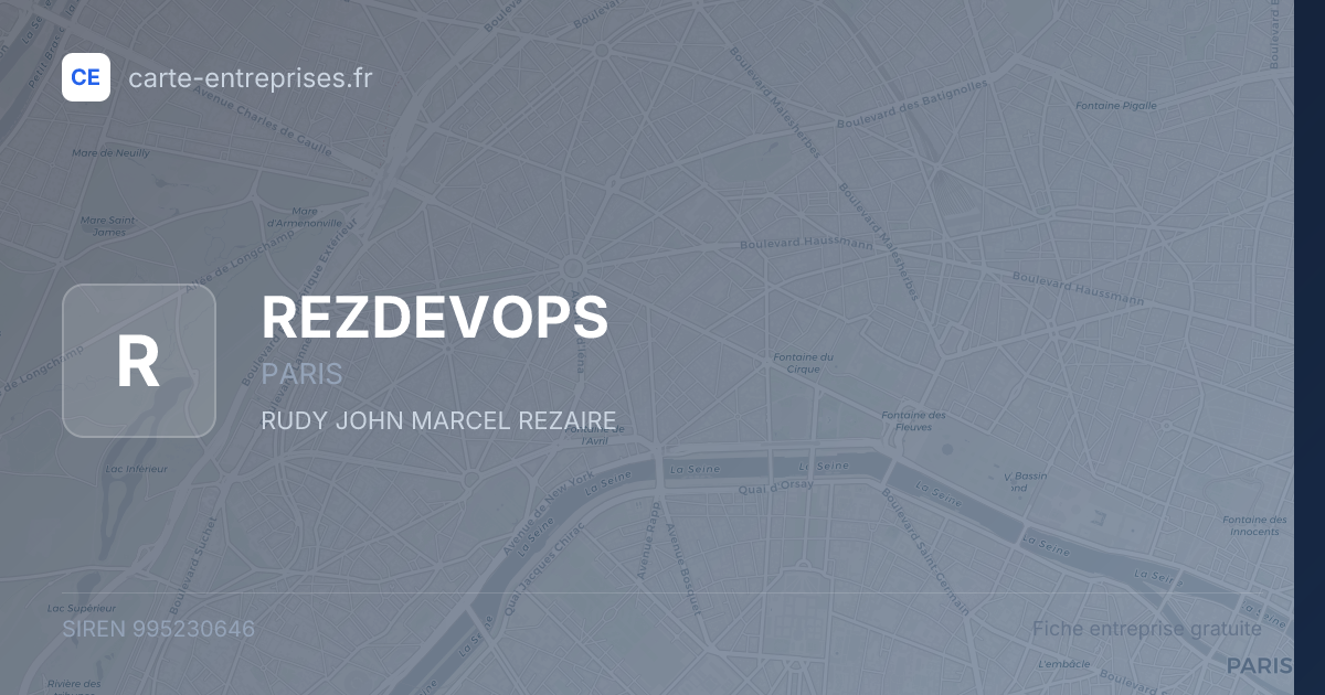 REZDEVOPS — 995230646 — fiche entreprise