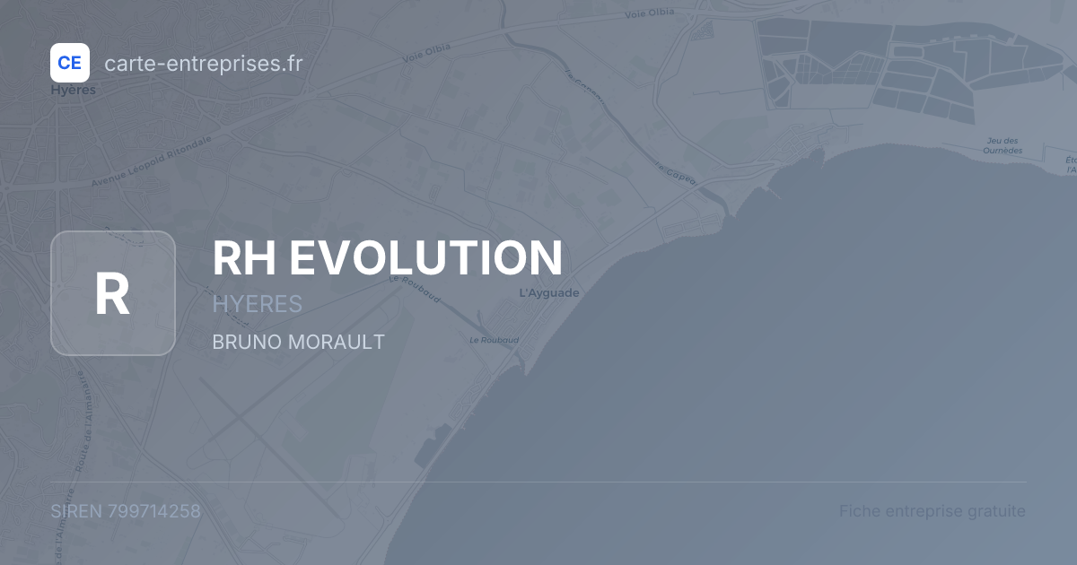 RH EVOLUTION — 799714258 — fiche entreprise