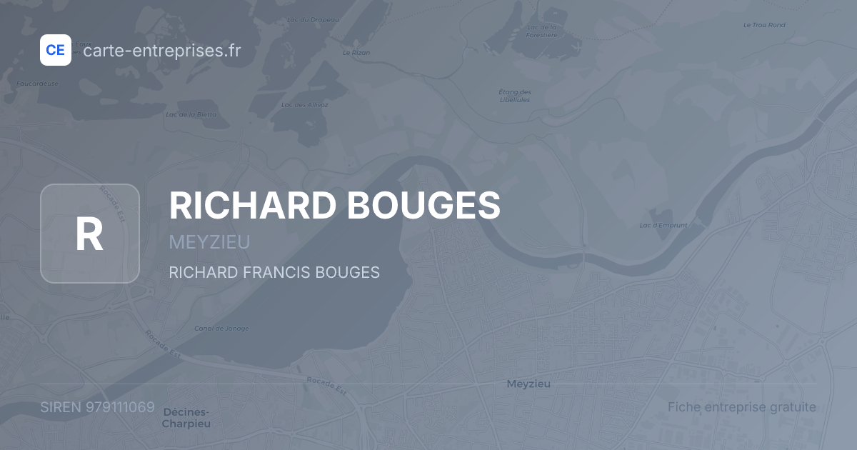 RICHARD BOUGES — 979111069 — fiche entreprise