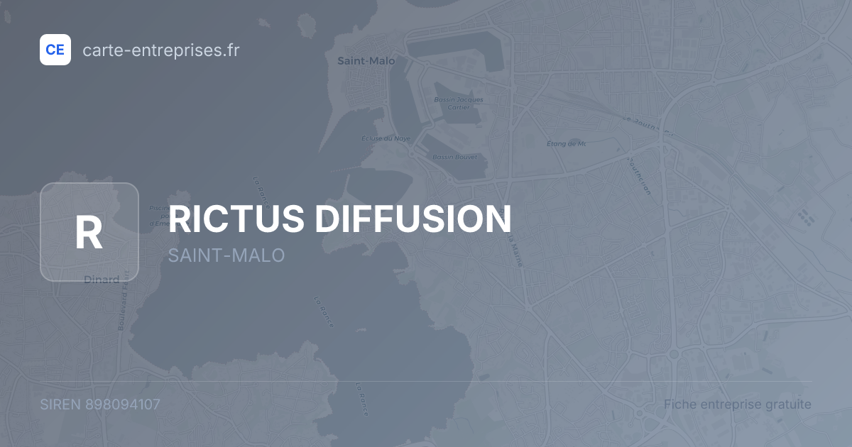 RICTUS DIFFUSION — 898094107 — fiche entreprise