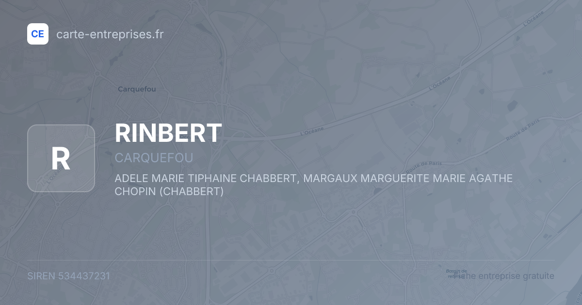 RINBERT — 534437231 — fiche entreprise