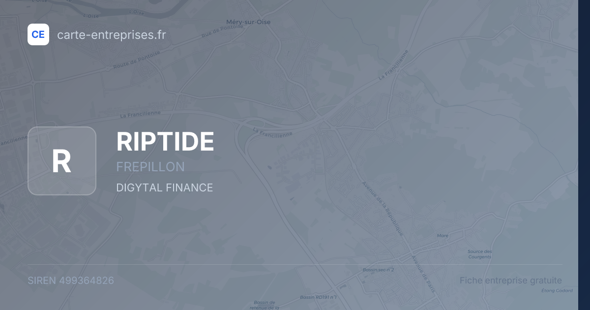 RIPTIDE — 499364826 — fiche entreprise