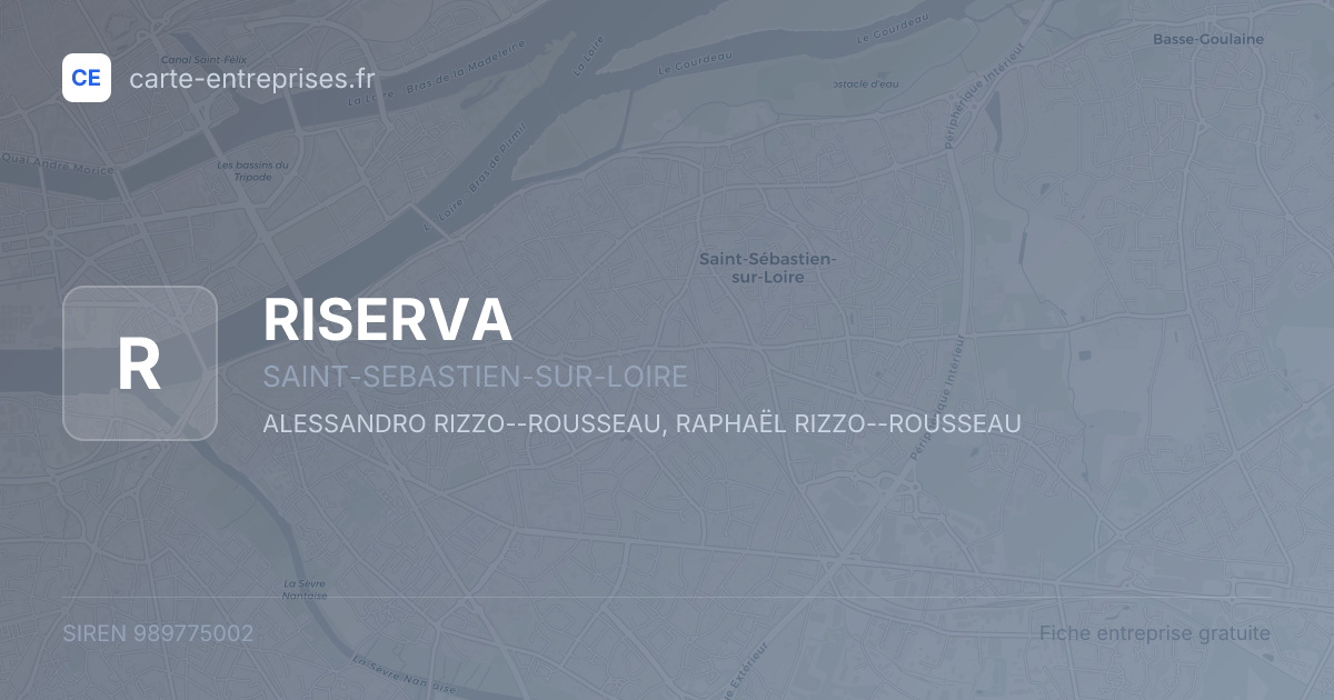RISERVA — 989775002 — fiche entreprise