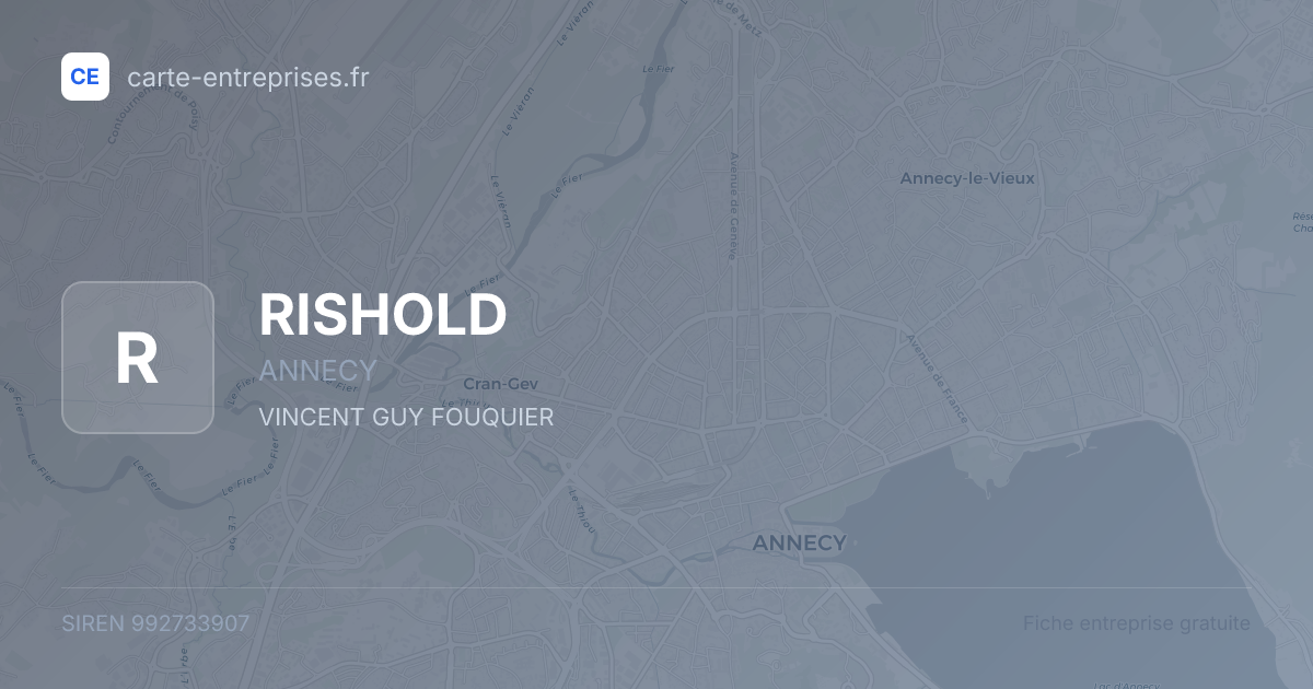 RISHOLD — 992733907 — fiche entreprise