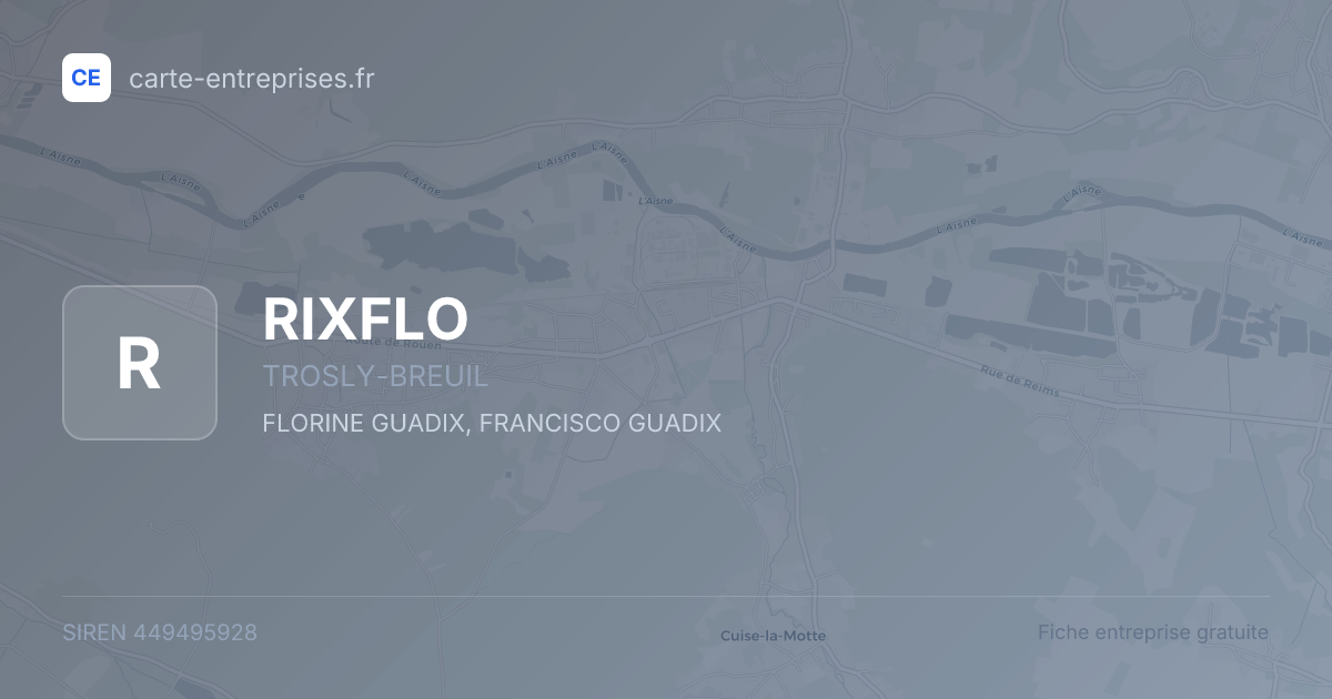 RIXFLO — 449495928 — fiche entreprise