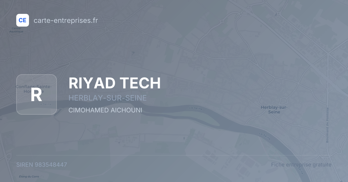 RIYAD TECH — 983548447 — fiche entreprise