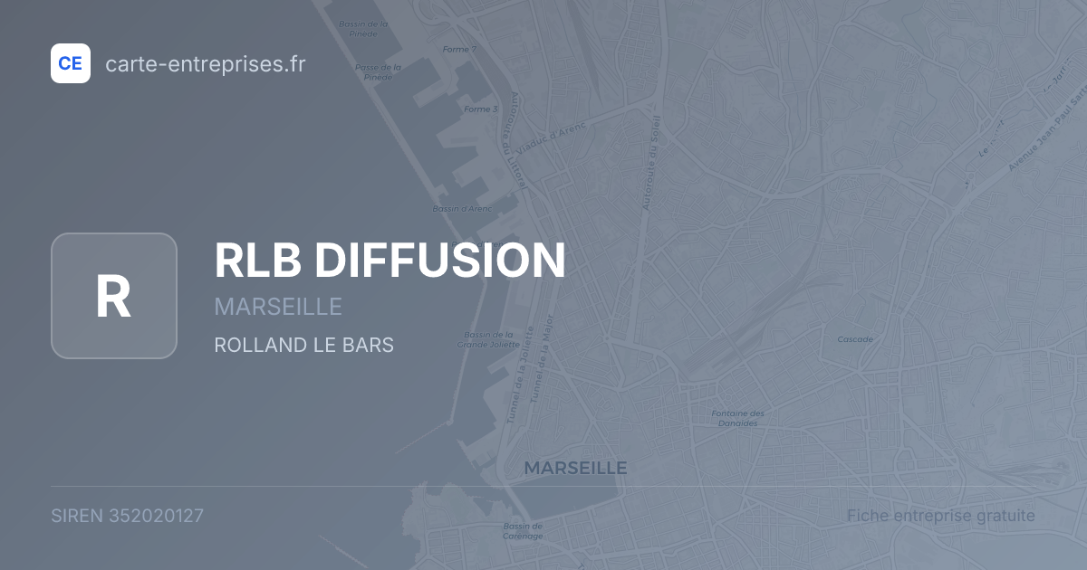 RLB DIFFUSION — 352020127 — fiche entreprise