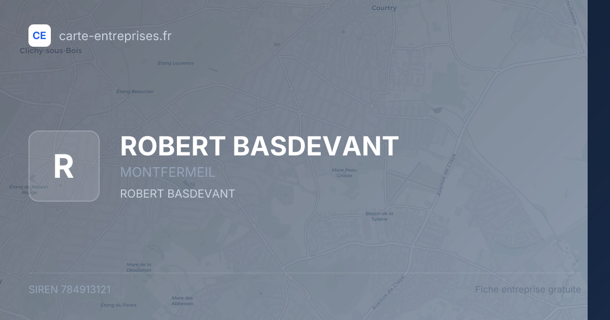 ROBERT BASDEVANT — 784913121 — fiche entreprise