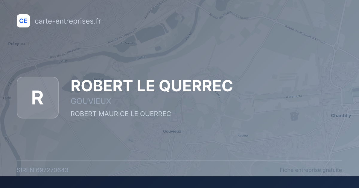 ROBERT LE QUERREC — 697270643 — fiche entreprise
