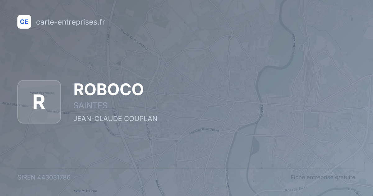 ROBOCO — 443031786 — fiche entreprise