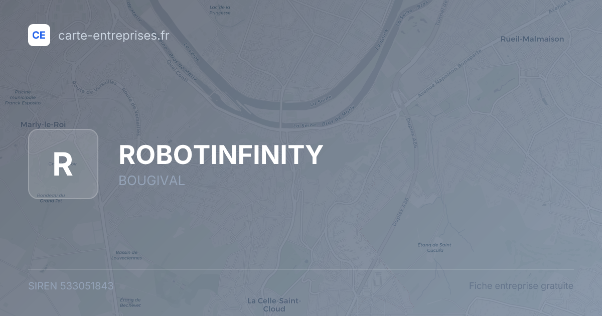 ROBOTINFINITY — 533051843 — fiche entreprise