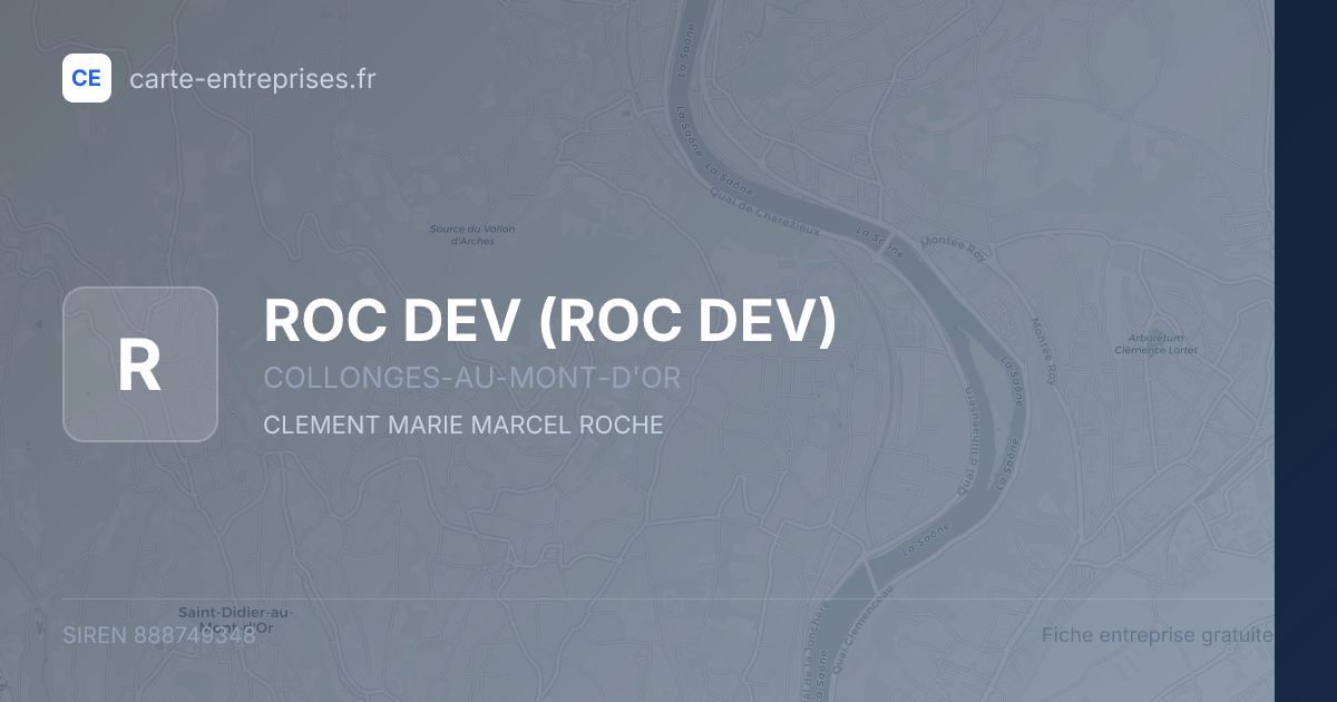 ROC DEV — 888749348 — fiche entreprise