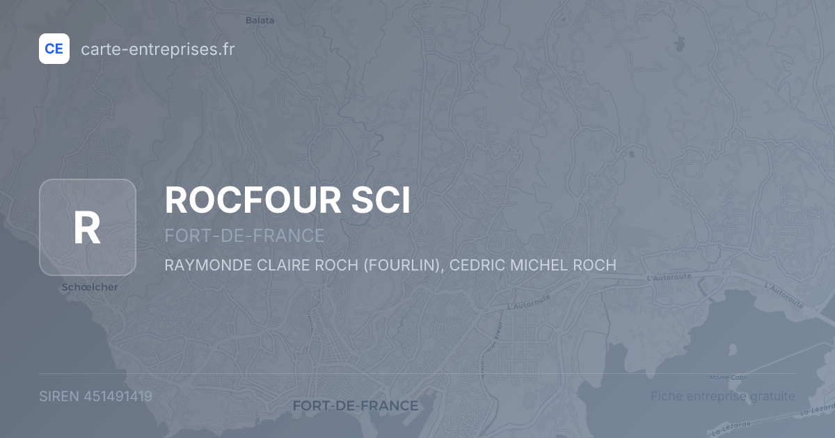 ROCFOUR SCI — 451491419 — fiche entreprise