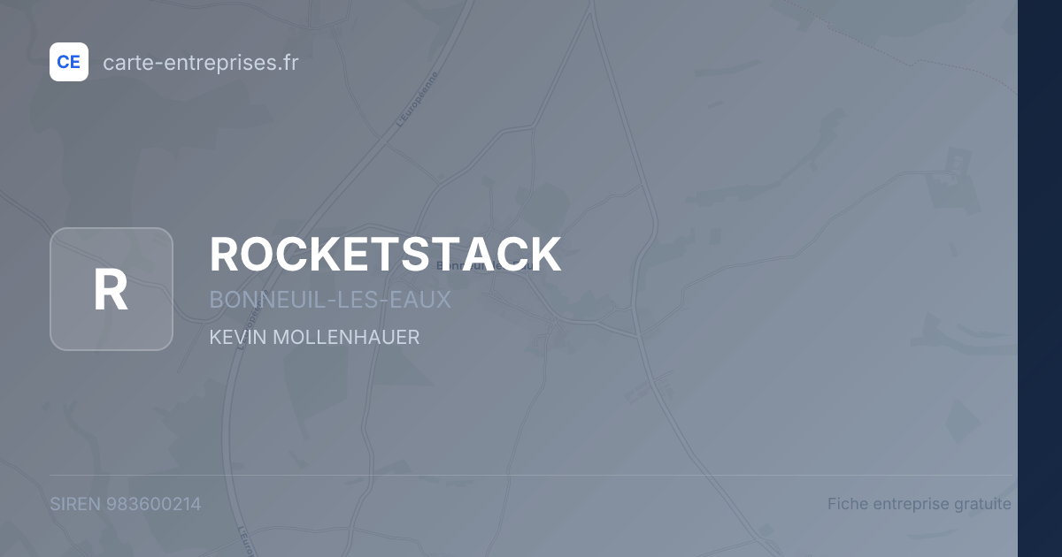 ROCKETSTACK — 983600214 — fiche entreprise