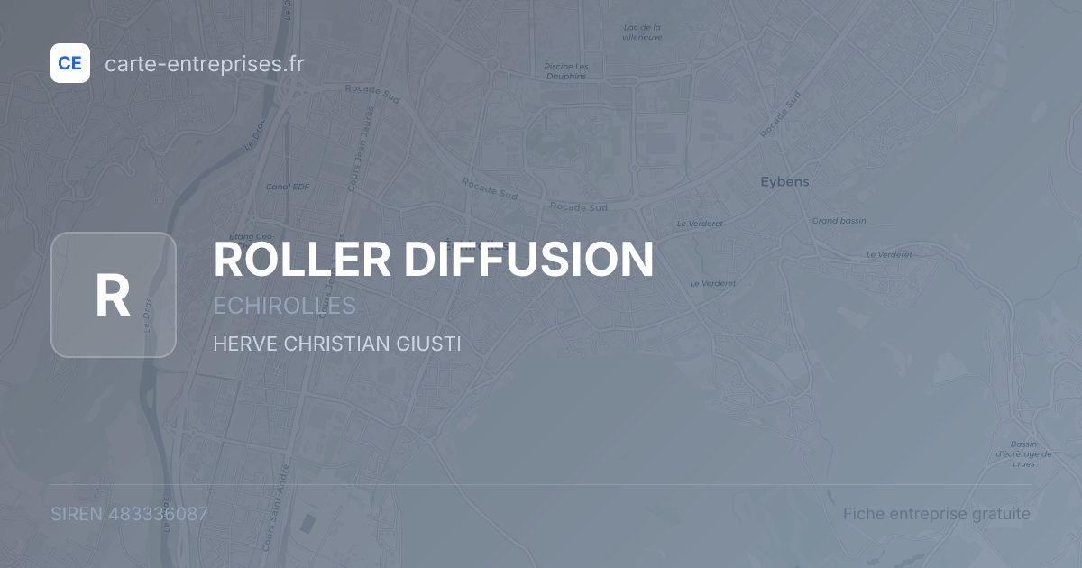 ROLLER DIFFUSION — 483336087 — fiche entreprise