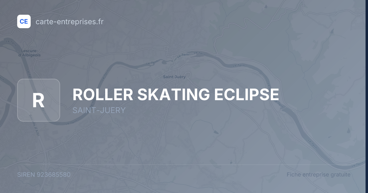ROLLER SKATING ECLIPSE — 923685580 — fiche entreprise