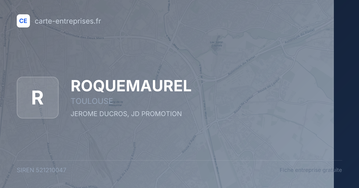 ROQUEMAUREL — 521210047 — fiche entreprise
