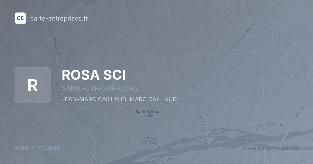 ROSA SCI — 837733849 — fiche entreprise