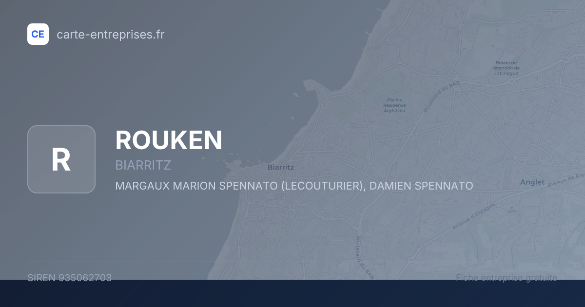 ROUKEN — 935062703 — fiche entreprise