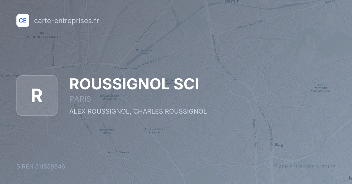 ROUSSIGNOL SCI — 511858946 — fiche entreprise