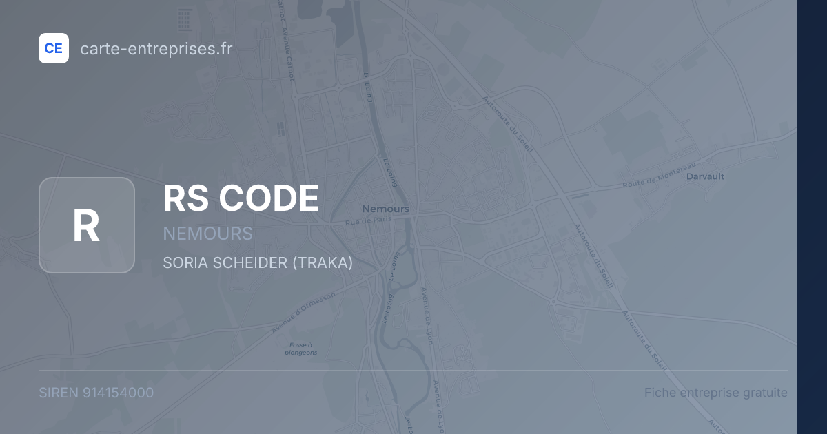 RS CODE — 914154000 — fiche entreprise