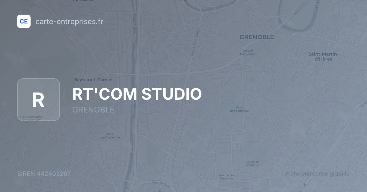 RT'COM STUDIO — 442403267 — fiche entreprise