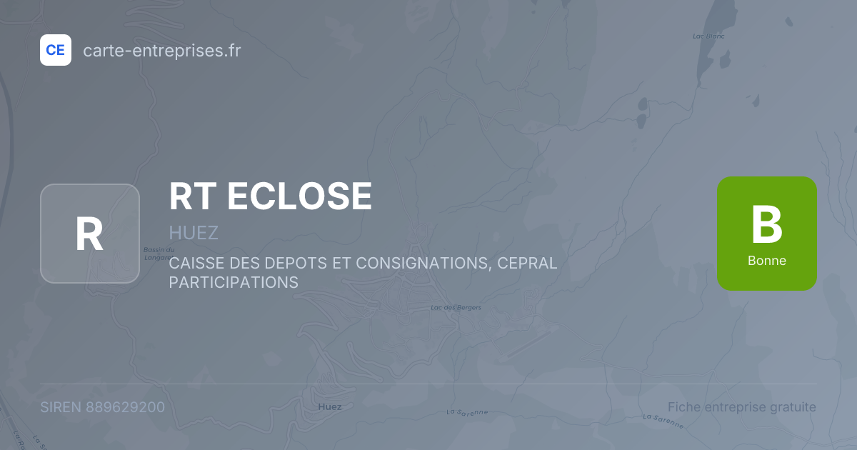 RT ECLOSE — 889629200 — fiche entreprise