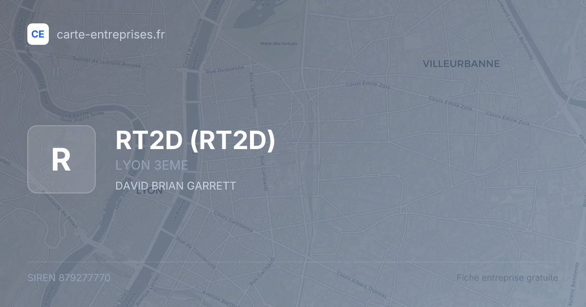 RT2D — 879277770 — fiche entreprise