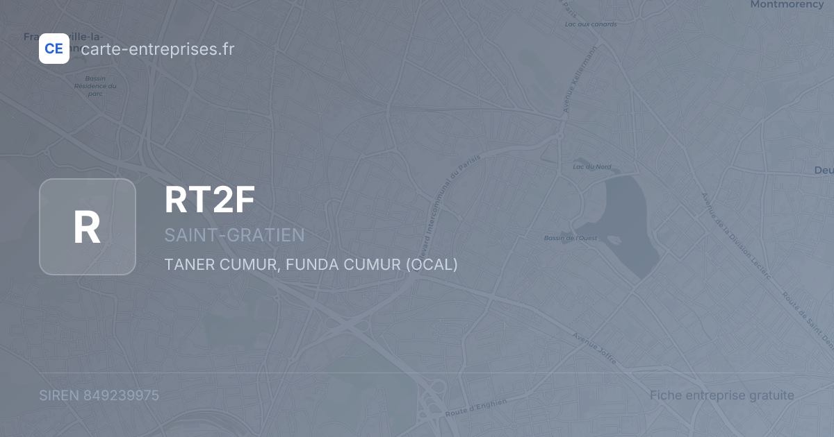 RT2F — 849239975 — fiche entreprise