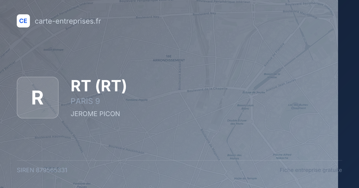 RT — 879565331 — fiche entreprise