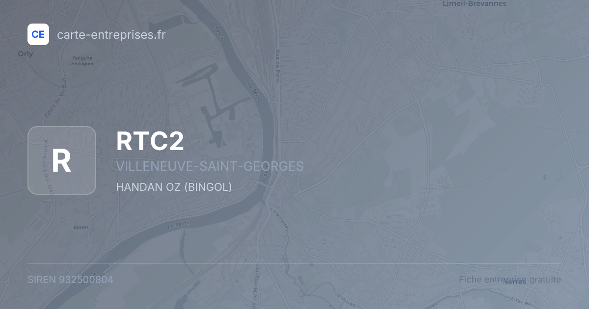 RTC2 — 932500804 — fiche entreprise