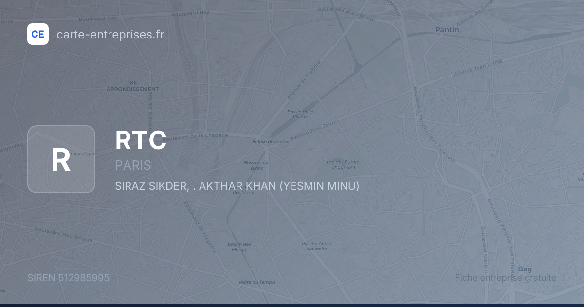 RTC — 512985995 — fiche entreprise
