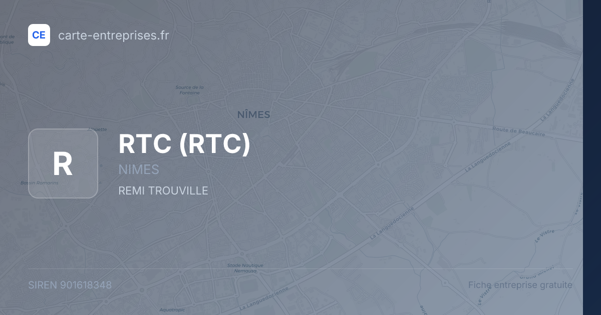 RTC — 901618348 — fiche entreprise