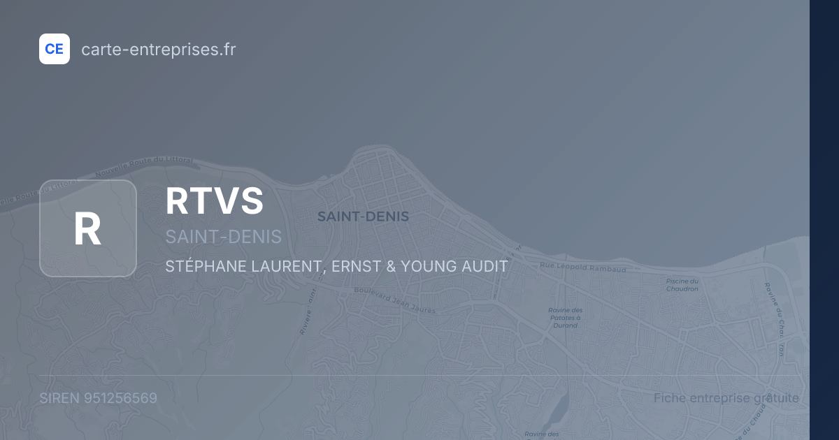 RTVS — 951256569 — fiche entreprise