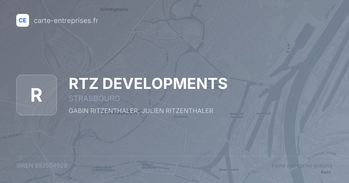 RTZ DEVELOPMENTS — 982504029 — fiche entreprise