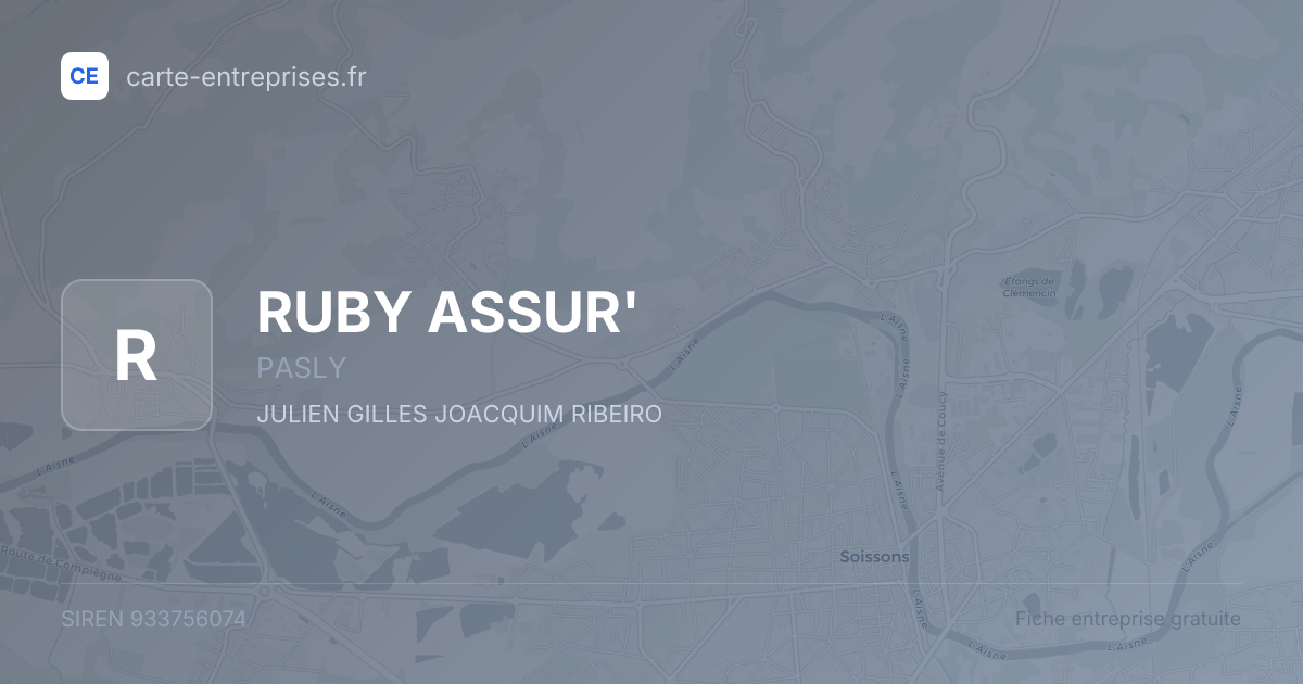 RUBY ASSUR' — 933756074 — fiche entreprise
