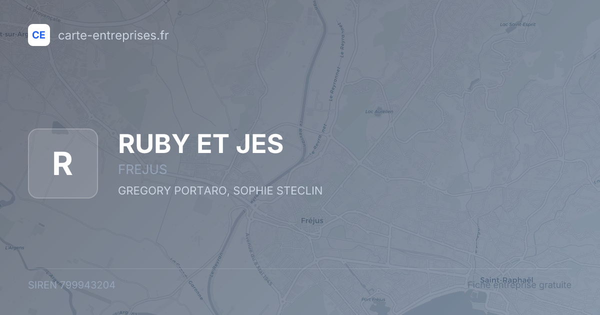 RUBY ET JES — 799943204 — fiche entreprise