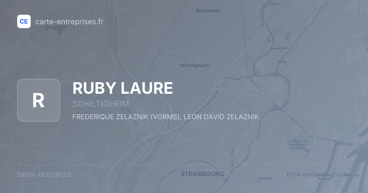 RUBY LAURE — 493256523 — fiche entreprise