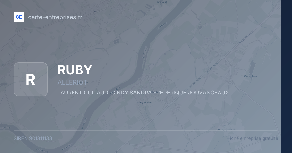 RUBY — 901811133 — fiche entreprise