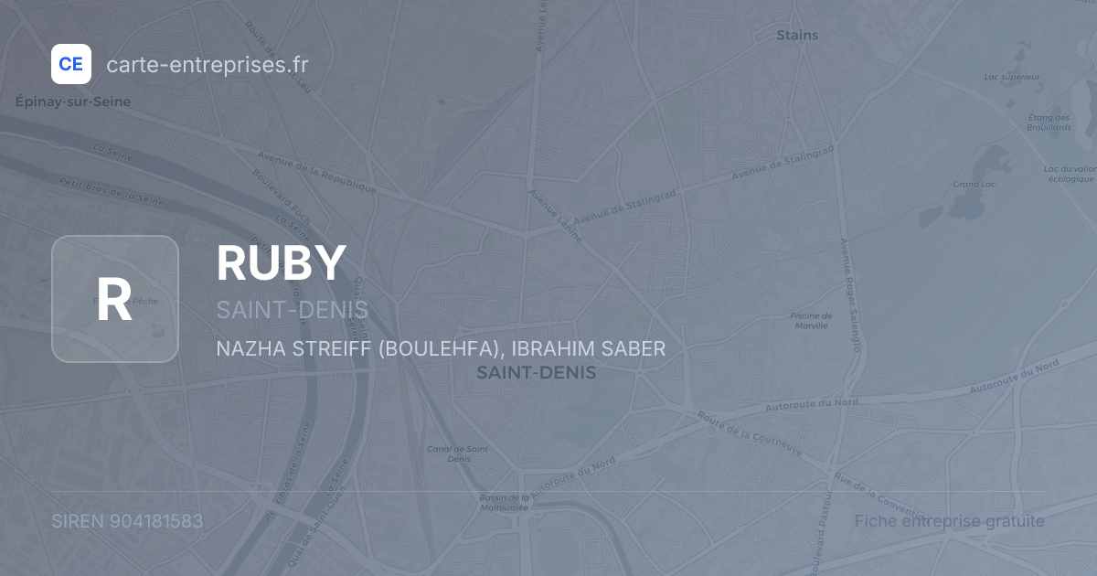 RUBY — 904181583 — fiche entreprise