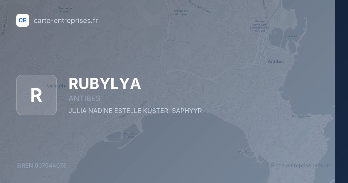 RUBYLYA — 907944078 — fiche entreprise