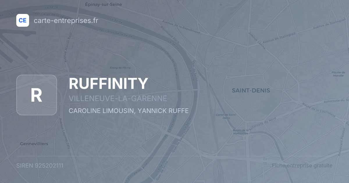 RUFFINITY — 925202111 — fiche entreprise