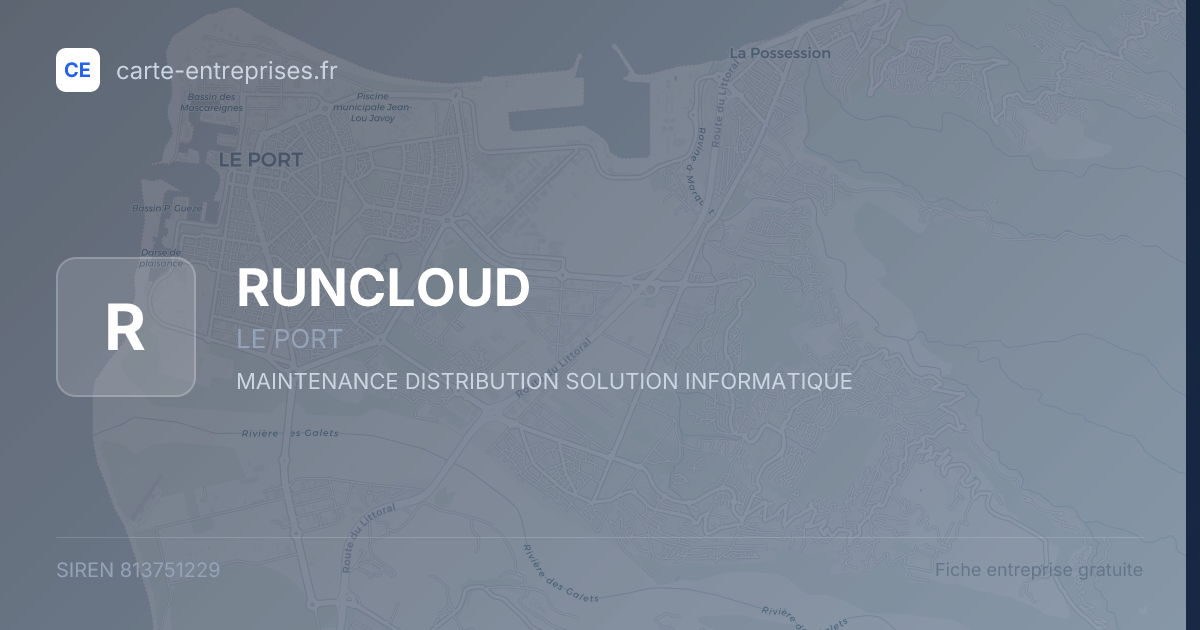 RUNCLOUD — 813751229 — fiche entreprise