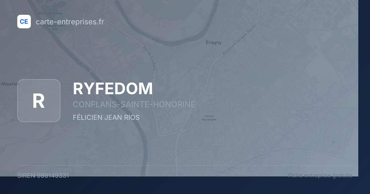 RYFEDOM — 989149331 — fiche entreprise