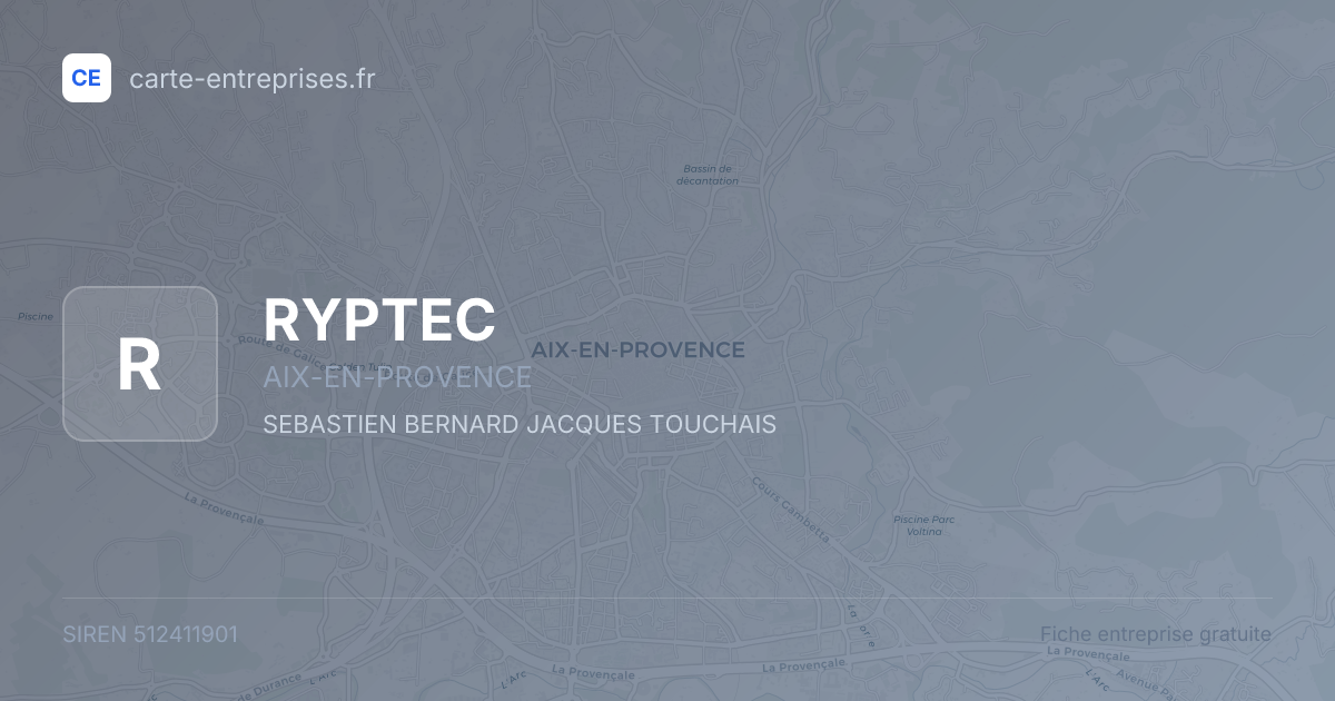 RYPTEC — 512411901 — fiche entreprise