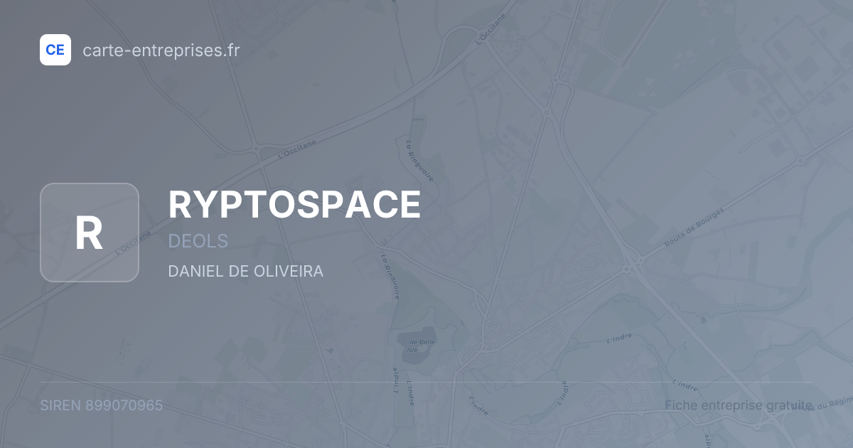 RYPTOSPACE — 899070965 — fiche entreprise